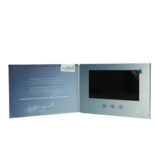 2025 Newest 7inch LCD Screen Video Company Catalogue